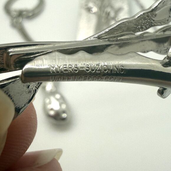 VTG Myers‑Suzio Signed Vegetable Set Necklaces Money Clip Peanut Keychain-Unisex - Picture 4 of 12